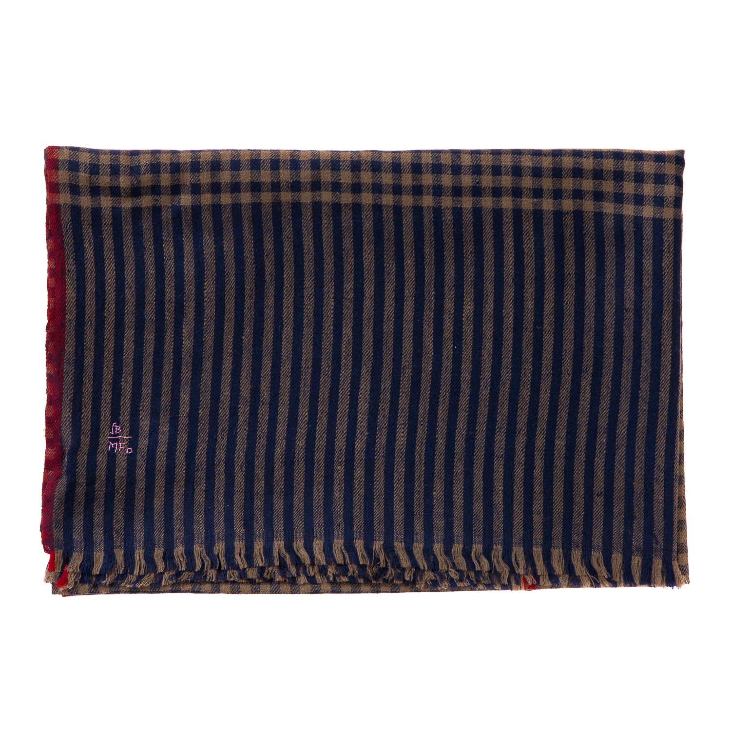 Exclusive for Michael Jondral: Scarf "Mini Check" in pure Pashmina Cashmere